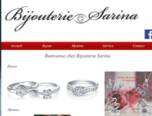 Tablet Screenshot of bijouteriesarina.com